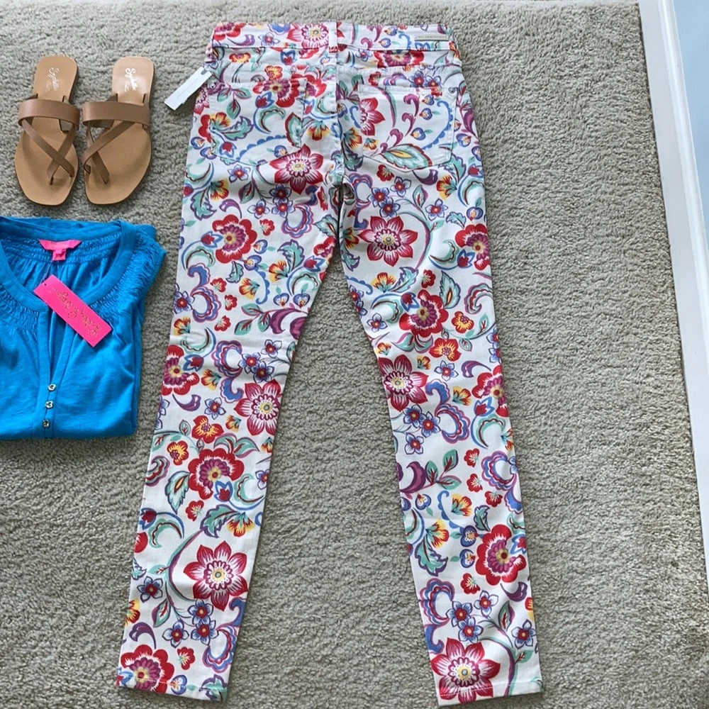 Anthropologie Pilcro Mid Rise Skinny Ankle Jeans - Picture 5 of 7